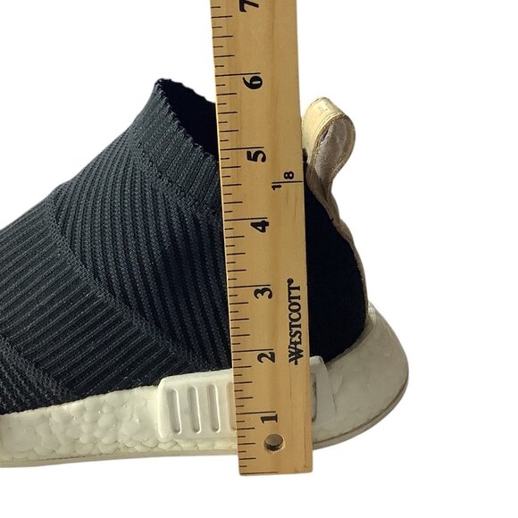 Adidas NMD CS1 Primeknit Shoes 6 Black Beige Slip On Boost Sole Women's - Picture 8 of 16